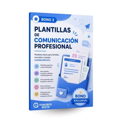 Bono 3 — Plantillas de Comunicación